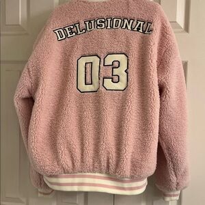 Pink Fleece Jacket